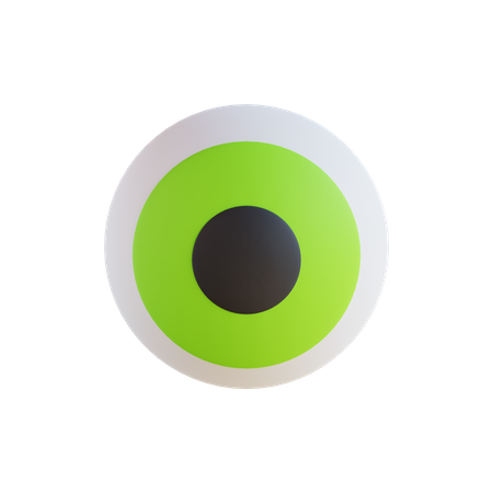 Eye Ball 3D Icon