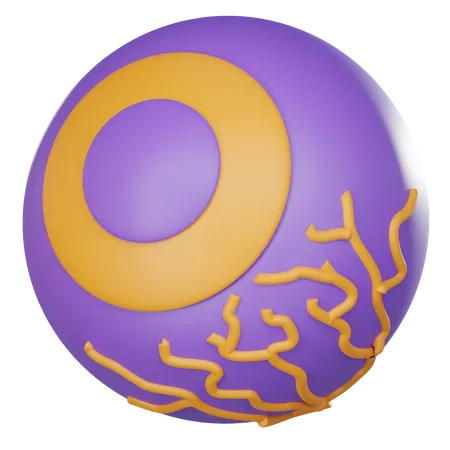 Monsters Eyeball Halloween 3 D 3D Icon