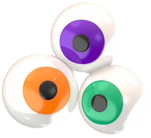 Eye Balls  3D Icon