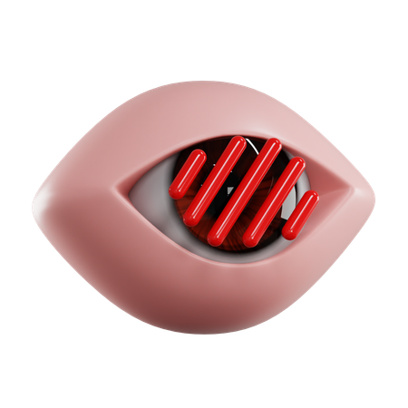 Eye Blur  3D Icon