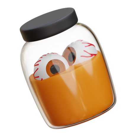 Eye Bottle  3D Icon