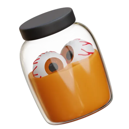 Eye Bottle  3D Icon