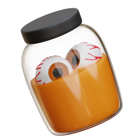 Bouteille pour les yeux  3D Icon