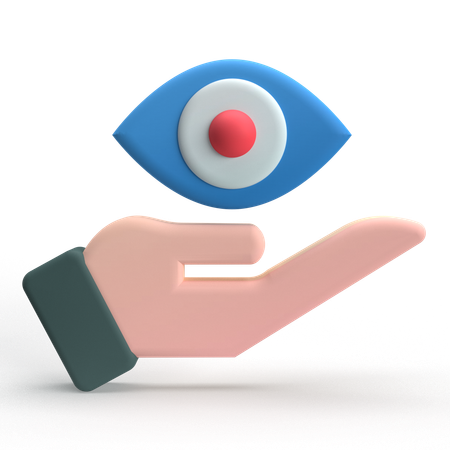 Eye Care  3D Icon