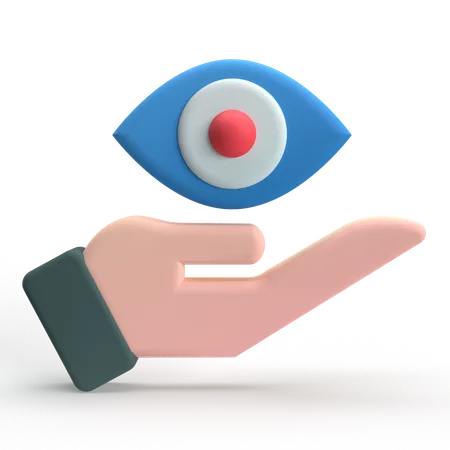 Eye Care  3D Icon