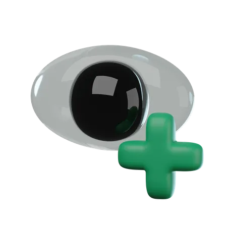 Eye Care  3D Icon