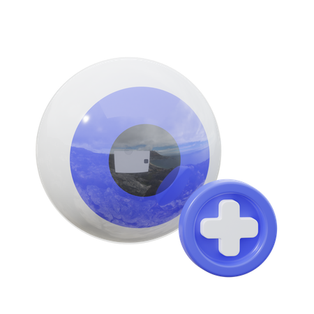 Eye Care  3D Icon