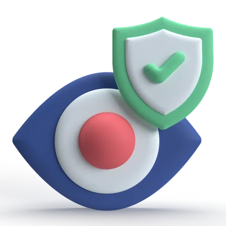 Eye Care  3D Icon