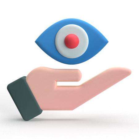 Eye Care  3D Icon