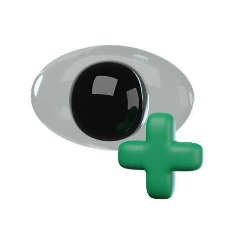 Eye Care  3D Icon