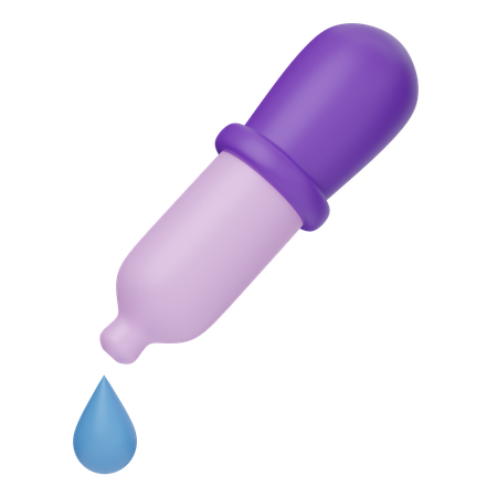 Eye Dropper  3D Icon