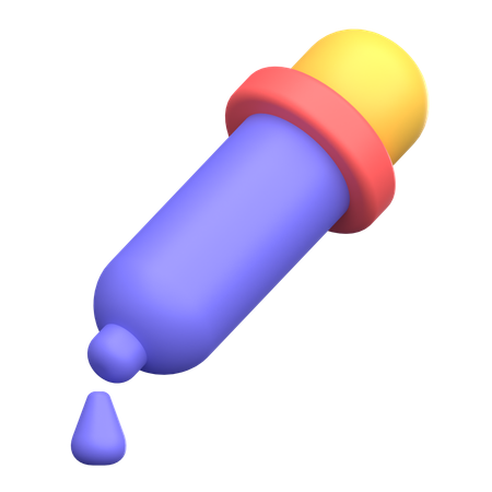 Eye Dropper Pipette  3D Icon