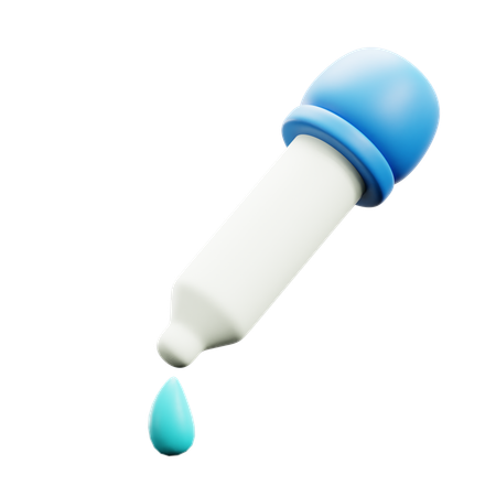 Eye Dropper Pipette  3D Icon