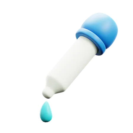 Eye Dropper Pipette  3D Icon