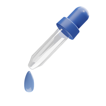 Eye dropper pipette  3D Icon