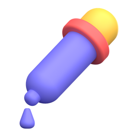 Eye Dropper Pipette  3D Icon