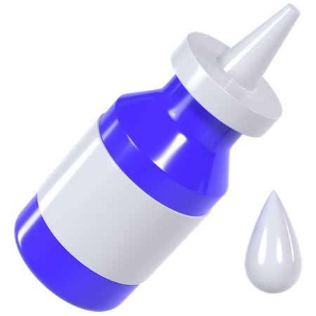 Eye Drops  3D Icon