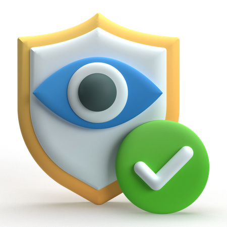 Eye Insurance  3D Icon