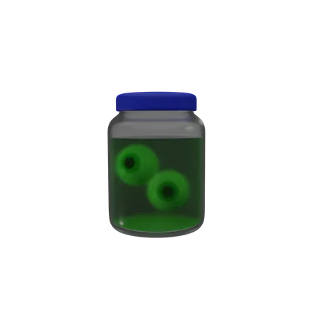 Eye Jar  3D Icon