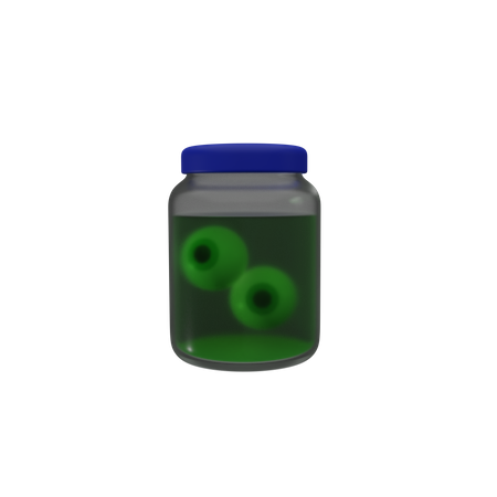 Eye Jar  3D Icon