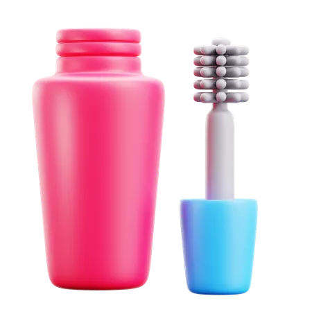 Eye mascara  3D Icon