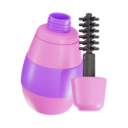 Eye Mascara  3D Icon