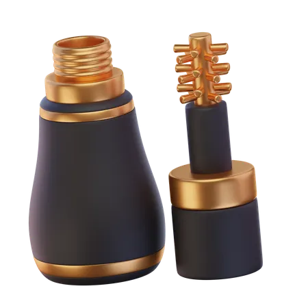 Eye Mascara  3D Icon