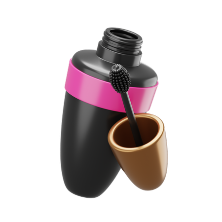 Eye Mascara  3D Icon