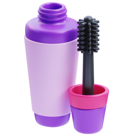 Eye Mascara  3D Icon