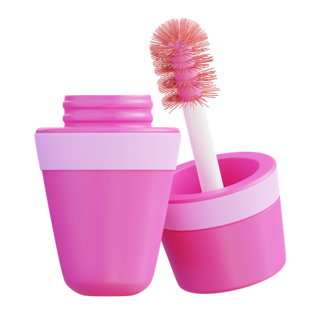Eye Mascara  3D Icon