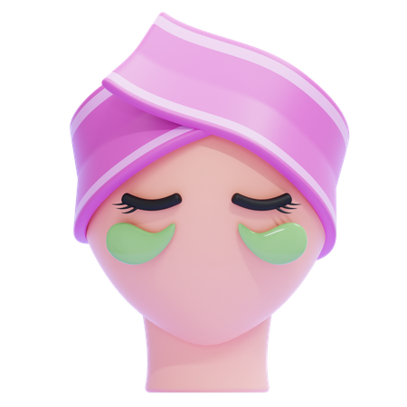 안대  3D Icon