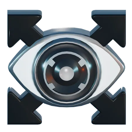 EYE SCANNER  3D Icon