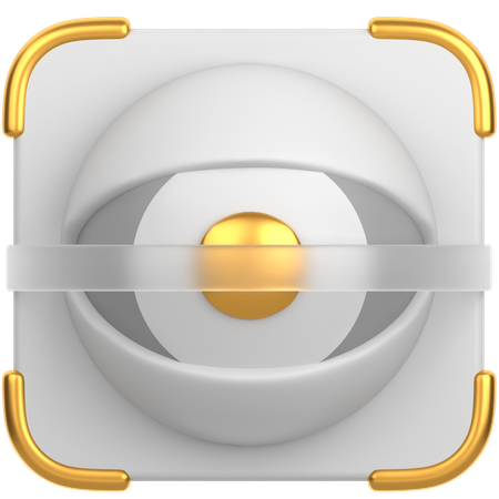 Eye Scanner  3D Icon