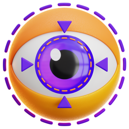 EYE SCANNER  3D Icon