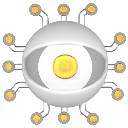 Eye Sentry  3D Icon