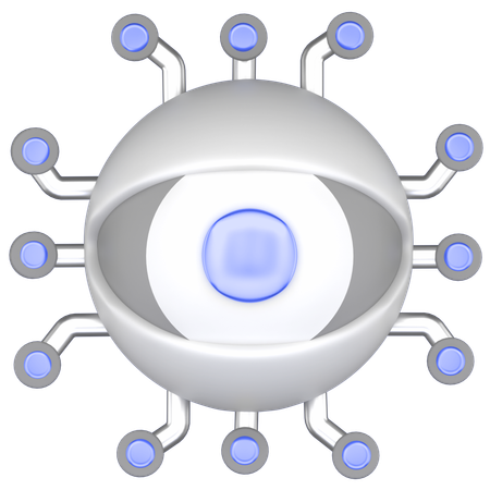 Eye Sentry  3D Icon