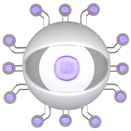 Eye Sentry  3D Icon