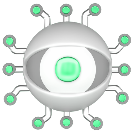 Eye Sentry  3D Icon