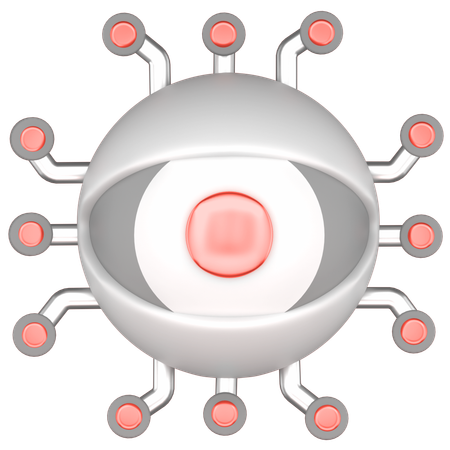 Eye Sentry  3D Icon
