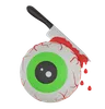 Eye with knife