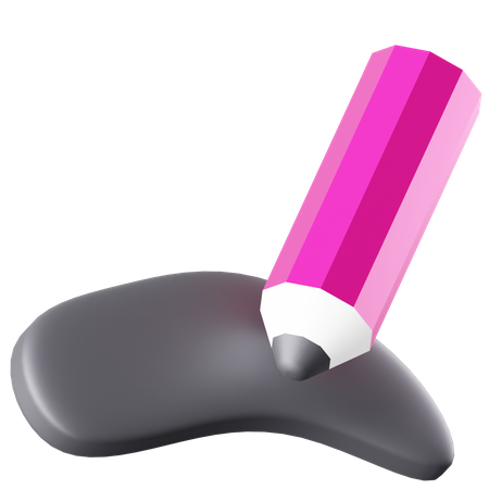 Eyebrow Pencil  3D Icon