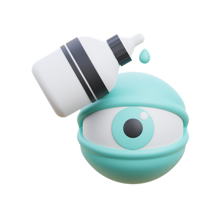 Eyedrop  3D Icon