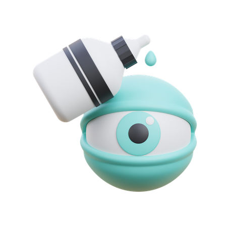 Eyedrop  3D Icon