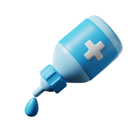 Eyedropper bottle  3D Icon