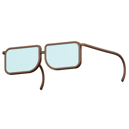 Eyeglasses 3 D Icon Illustration 3D Icon