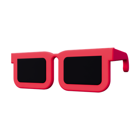 Eyeglasses 3D Icon