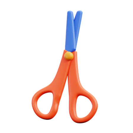 Eyelashes Scissor  3D Icon