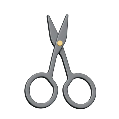 Eyelashes Scissor  3D Icon