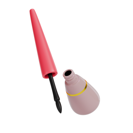 Eyeliner Brush  3D Icon