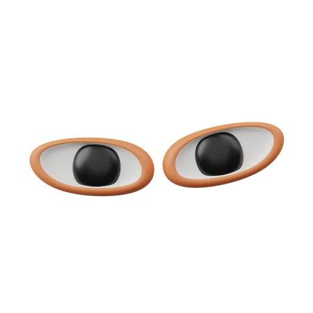 Eyes 3D Icon